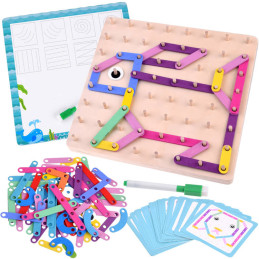 Montessori puzzle drevené...