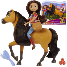 Mattel Bábka + kôň Mustang...