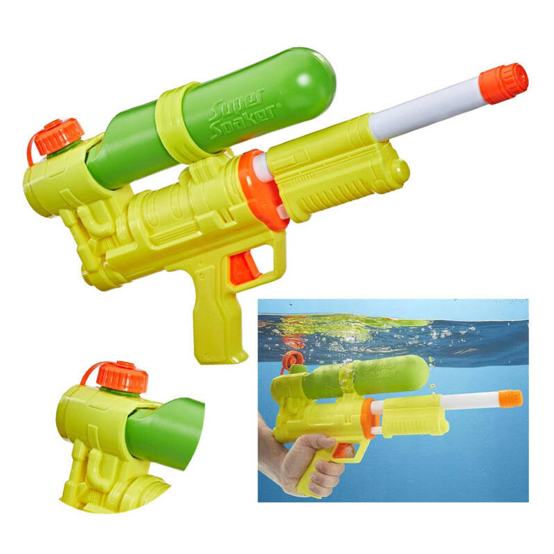 Super praktická žltá vodná pištoľ Nerf Soa XP50 pre deti ZA5185
