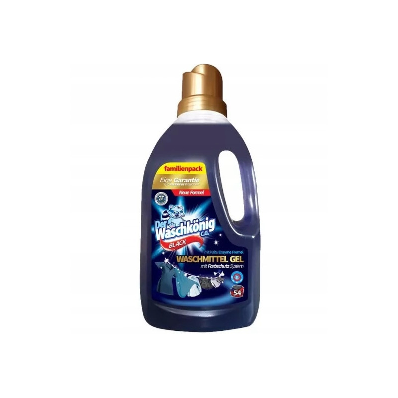 Der Waschkönig Black prací gél 1,625 l - 54 WL