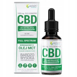 Konopný olej CBD 10%...