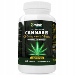 Wish CBD 10mg + vitamín D3...