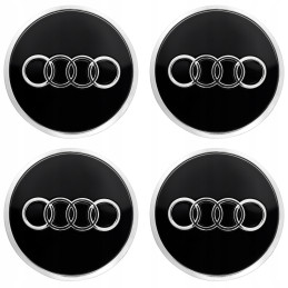 Krytky AUDI 61 mm lesklá...