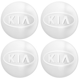 Viečka KIA 58 mm strieborné