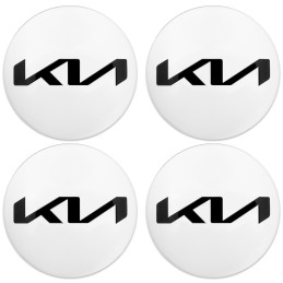 Krytky KIA 58 mm strieborné