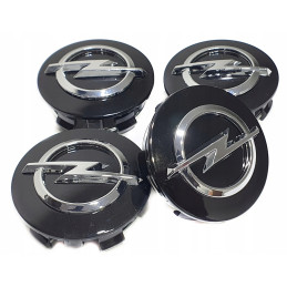 Krytky OPEL 59 mm farba čierna