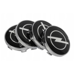 Čierne emblémy Opel 59 mm...