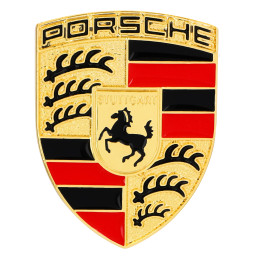Znak Porsche - Zlatý erb...