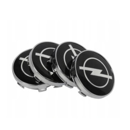 Čierne emblémy Opel 56 mm...