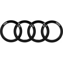 Zadný emblém čierny Audi A6...