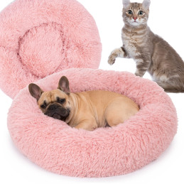 Ružový pohodlný plyš Shaggy...