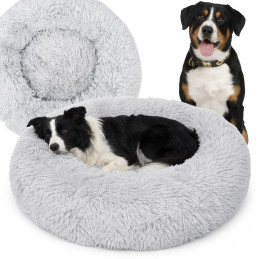 Svetlosivá Pohodlná plyšová...