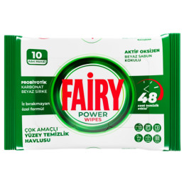 Fairy Power Wipes 10 ks...