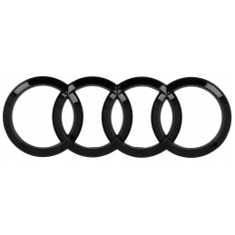 Zadný emblém čierny Audi A6...